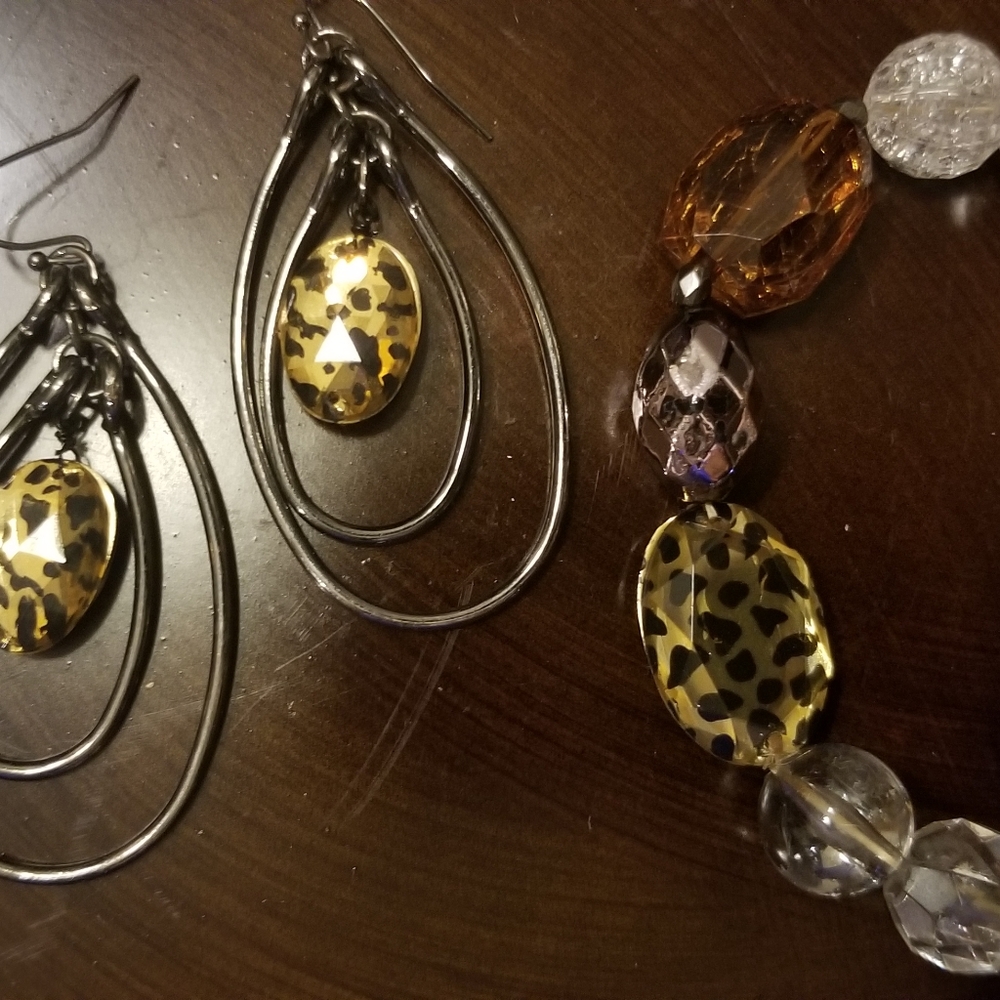 Jewelry (fashion/costume) - Animal Print Earrings